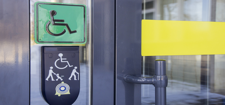 automatic handicap door opener in Selma